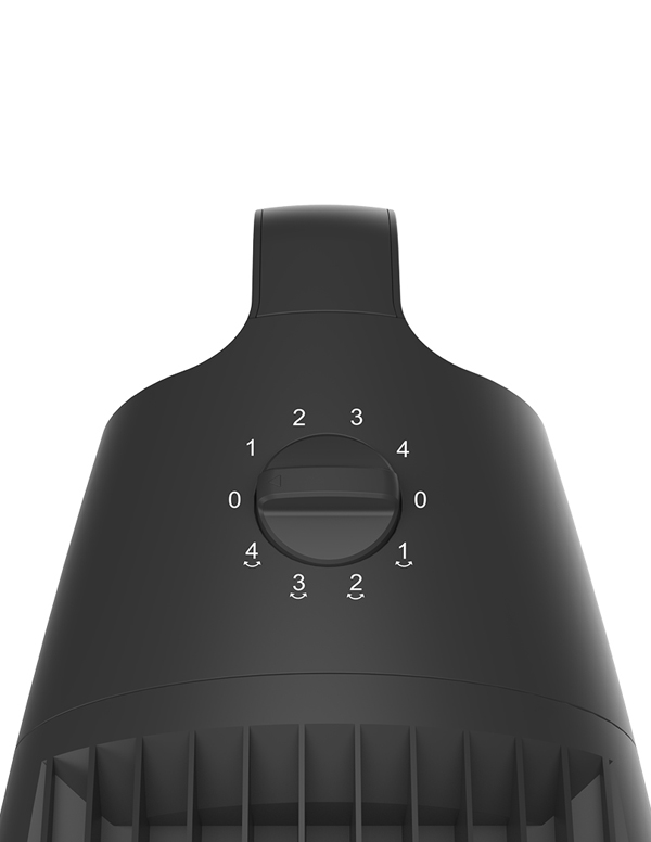 NT-speed-100W-WHBK-4 מאוורר מגדל סדרת SPEED דגם BASIC שחור ולבן