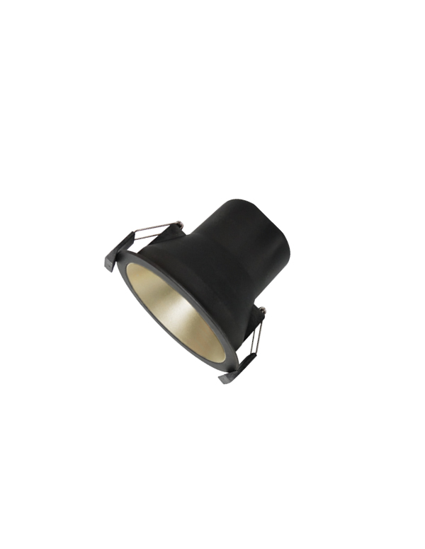 DEEP-10W-CCT-BK-GL ספוט שקוע תקרה DARK LIGHT דגם DEEP שחור/זהב
