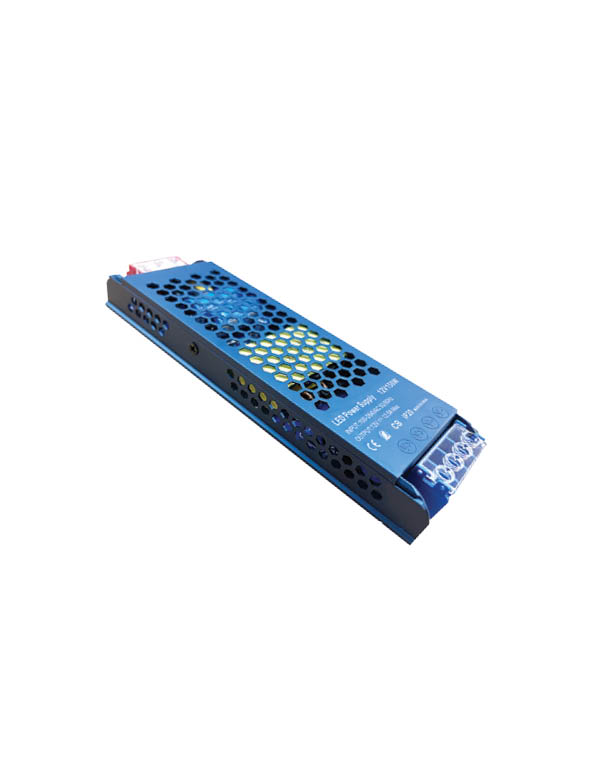 OM-12V-150W-M שנאי מתכת צר 12V, זרם 12.5A, הספק 150W