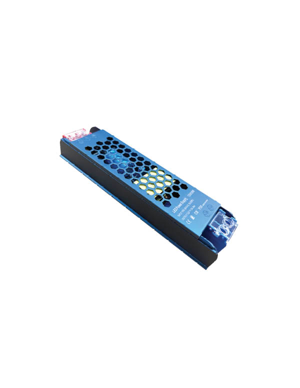 OM-12V-60W-M שנאי מתכת צר 12V, זרם 5A, הספק 60W