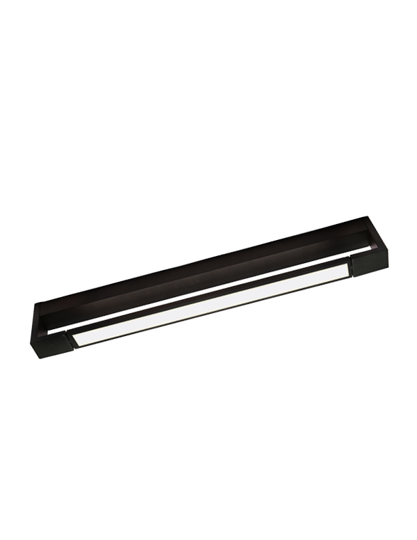 OM-FRAME-12W-CCT-BK גוף תאורה צמוד קיר מתכוונן FRAME שחור IP44