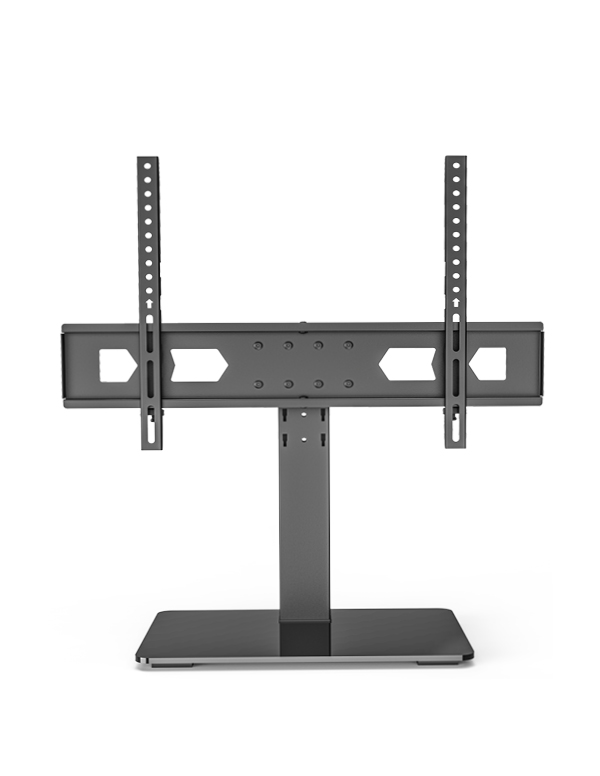SM-TV-STND30-1 מתקן טלוויזיה סטנד זכוכית שולחני עד 70"
