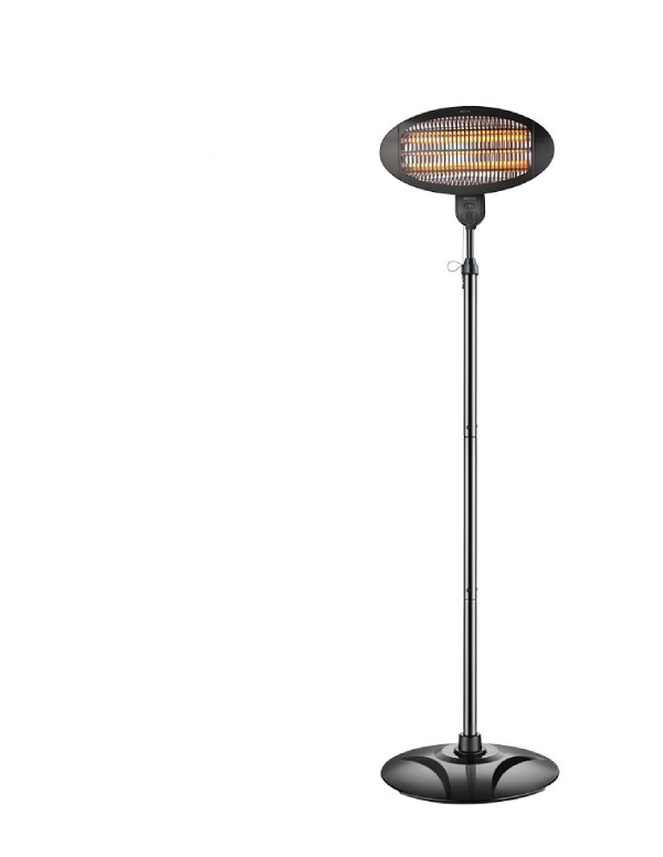 ip34-calor2000st-base-1 תנור חימום + סטנד מתכוונן 2,000W CALOR