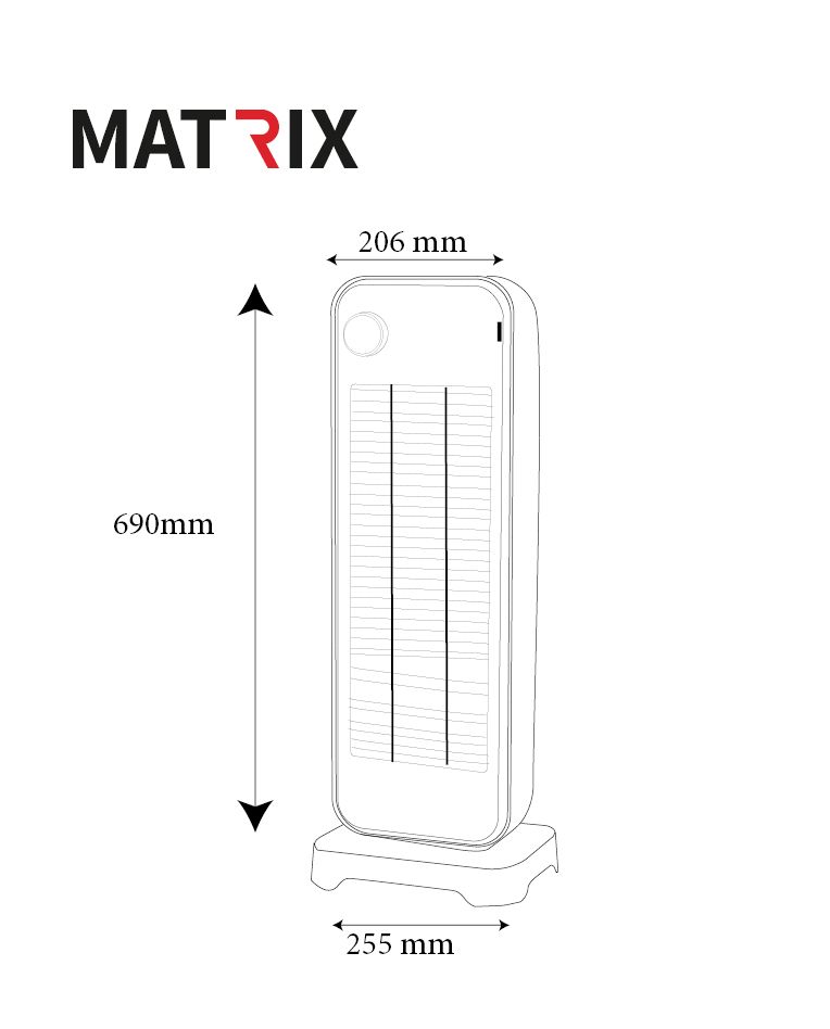 mx-ht-lava-900w-1_1 תנור LAVA CARBON אפור מטאלי 900W