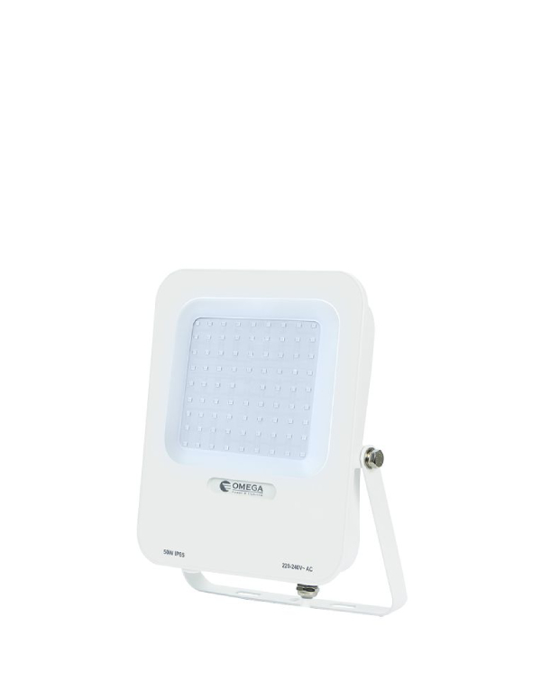 str-50w-d-wh-base פנס הצפה מעוצב STRIKE לבן 50W